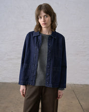 Load image into Gallery viewer, Bibico Marcia relaxed jacket Denim Dark Indigo