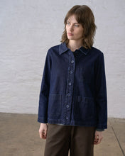 Load image into Gallery viewer, Bibico Marcia relaxed jacket Denim Dark Indigo
