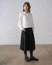 Load image into Gallery viewer, Bibico Elsie denim patch pocket skirt Black