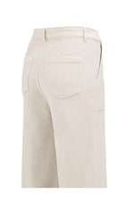 Load image into Gallery viewer, YAYA Cargo pocket straight leg trouser Oxford Tan Brown - CW CW