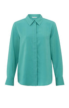 Load image into Gallery viewer, YAYA Classic Lyocell shirt Lagoon Blue