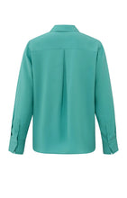 Load image into Gallery viewer, YAYA Classic Lyocell shirt Lagoon Blue