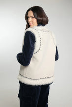 Load image into Gallery viewer, Nooki Dannika embroidered gilet Cream