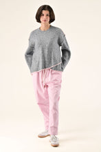 Load image into Gallery viewer, Orfeo Roisin wrap front knit Grey Pink - CW CW