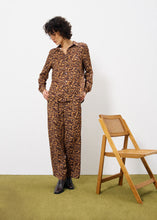 Load image into Gallery viewer, FRNCH Pelly Animal print soft trouser French Fauna