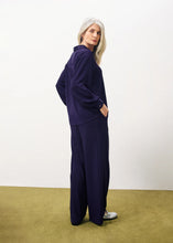 Load image into Gallery viewer, FRNCH Philo subtle lurex fluid pants Violet