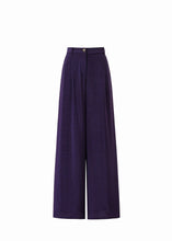 Load image into Gallery viewer, FRNCH Philo subtle lurex fluid pants Violet