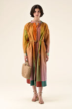 Load image into Gallery viewer, Orfeo Rosario colour woven stripe dress Shiny - CW CW