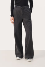 Load image into Gallery viewer, Part Two Coralie wide leg trouser Grey Denim