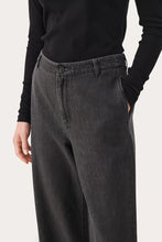 Load image into Gallery viewer, Part Two Coralie wide leg trouser Grey Denim