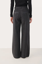 Load image into Gallery viewer, Part Two Coralie wide leg trouser Grey Denim
