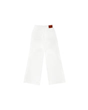 Load image into Gallery viewer, Grace & Mila James cotton flared jeans White
