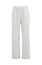 Load image into Gallery viewer, YAYA Jersey wide leg knitted trousers with feature drawcord Temple Gray - CW CW