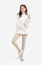 Load image into Gallery viewer, YAYA High neck deep rib detail sweater Snowfall White - CW CW