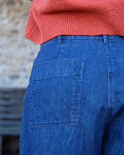 Load image into Gallery viewer, Bibico Margate relaxed trouser Mid Blue Denim