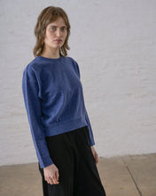 Load image into Gallery viewer, Bibico Ona merino wool jumper Night Sky Blue
