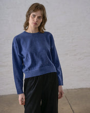 Load image into Gallery viewer, Bibico Ona merino wool jumper Night Sky Blue