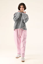 Load image into Gallery viewer, Orfeo Roisin wrap front knit Grey Pink - CW CW