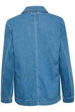 Load image into Gallery viewer, Part Two Cocco blazer Medium Blue Denim