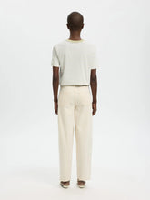 Load image into Gallery viewer, Selected Essential stripey T shirt Lint Bright White - CW CW