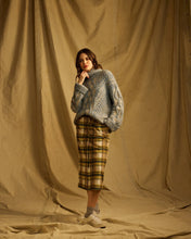 Load image into Gallery viewer, One Collective Annecy cable knit sweater Light Teal