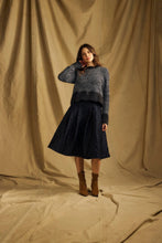 Load image into Gallery viewer, One Collective Natron textured sweater Maritime Blue