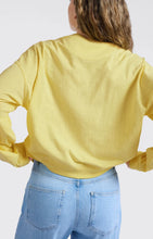Load image into Gallery viewer, YAYA Loose fit sweatshirt Lemon Grass Yellow