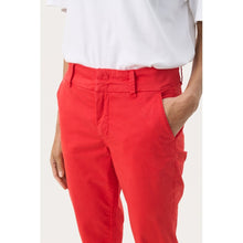 Load image into Gallery viewer, Part Two Soffys casual trouser Mars Red