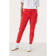 Load image into Gallery viewer, Part Two Soffys casual trouser Mars Red