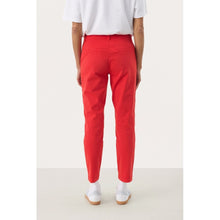 Load image into Gallery viewer, Part Two Soffys casual trouser Mars Red