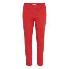 Load image into Gallery viewer, Part Two Soffys casual trouser Mars Red