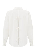 Load image into Gallery viewer, YAYA Bow back detail blouse Blanc
