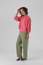 Load image into Gallery viewer, Orfeo Danielle boho karma embroidery blouse Rose - CW CW