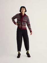 Load image into Gallery viewer, Seasalt copperhouse wool blend cardigan Larkspur Dark Hellebore