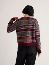 Load image into Gallery viewer, Seasalt copperhouse wool blend cardigan Larkspur Dark Hellebore