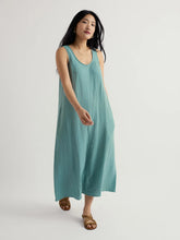 Load image into Gallery viewer, Seasalt Hlleborine crinkle dress Sardine