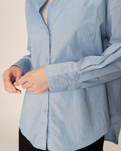 Load image into Gallery viewer, Grace & Mila Paris oversized cotton shirt Bleu