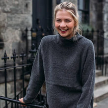 Load image into Gallery viewer, Eribe Corry raglan sweater Metallic