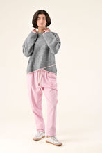 Load image into Gallery viewer, Orfeo Lola ticking stripe trouser Rose - CW CW