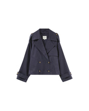 Load image into Gallery viewer, Grace & Mila Printemps trench jacket Marine
