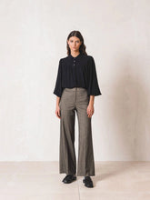 Load image into Gallery viewer, Indi & Cold Herringbone suit trouser Carbon