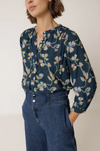 Load image into Gallery viewer, Indi & Cold Ruched detail floral print Marino - CW CW