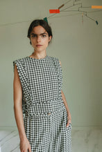 Load image into Gallery viewer, Indi & Cold Gingham cotton pant Mint - CW CW