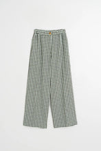 Load image into Gallery viewer, Indi & Cold Gingham cotton pant Mint - CW CW