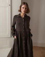 Load image into Gallery viewer, Bibico Bea shirt dress Multi Stripe