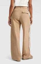 Load image into Gallery viewer, YAYA Woven stripe side trouser Croissant Brown