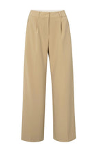 Load image into Gallery viewer, YAYA Woven stripe side trouser Croissant Brown
