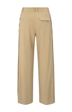 Load image into Gallery viewer, YAYA Woven stripe side trouser Croissant Brown
