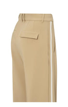 Load image into Gallery viewer, YAYA Woven stripe side trouser Croissant Brown