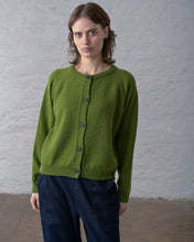 Load image into Gallery viewer, Bibico Lottie merino wool cardigan Moss Green